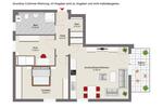 Etagenwohnung Passau Auerbach - 3 Zimmer, 80 m&sup2;, 1.060&euro; | Angebot:26261320