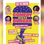 Comedey meets Burger