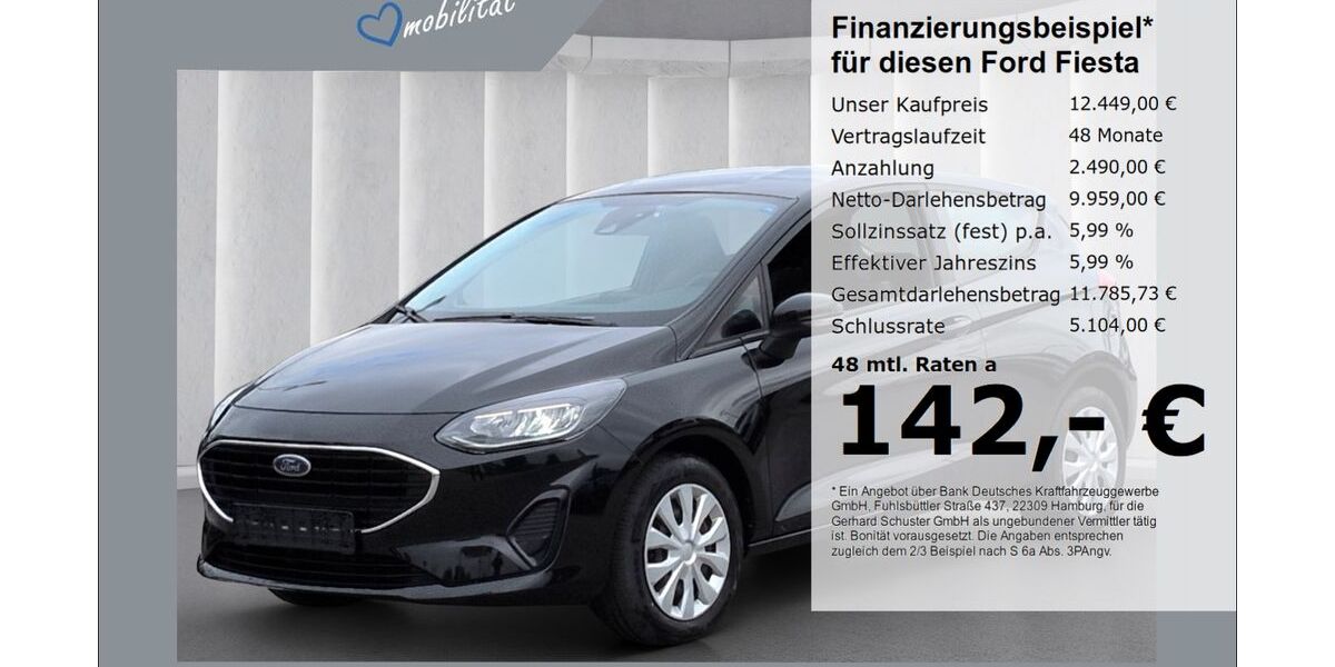 Ford Fiesta 40.400 km 11.949 &euro; Ruhstorf 94099
